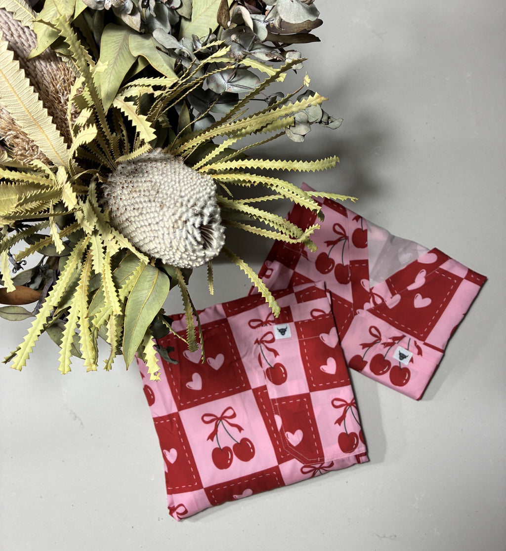 CHERRY CRUSH SCRUB SET